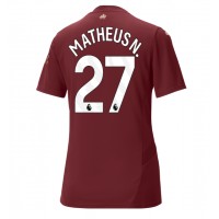 Manchester City Matheus Nunes #27 3rd trikot Frauen 2024-25 Kurzarm